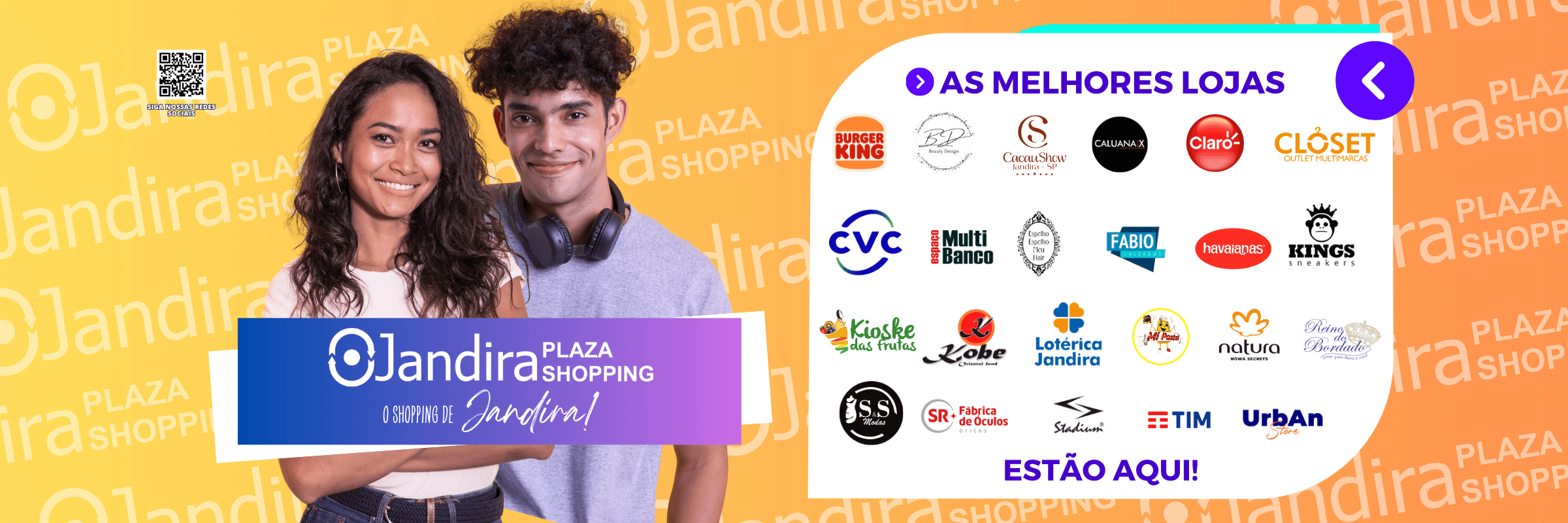 As melhores lojas você encontra no Jandira Plaza Shopping!