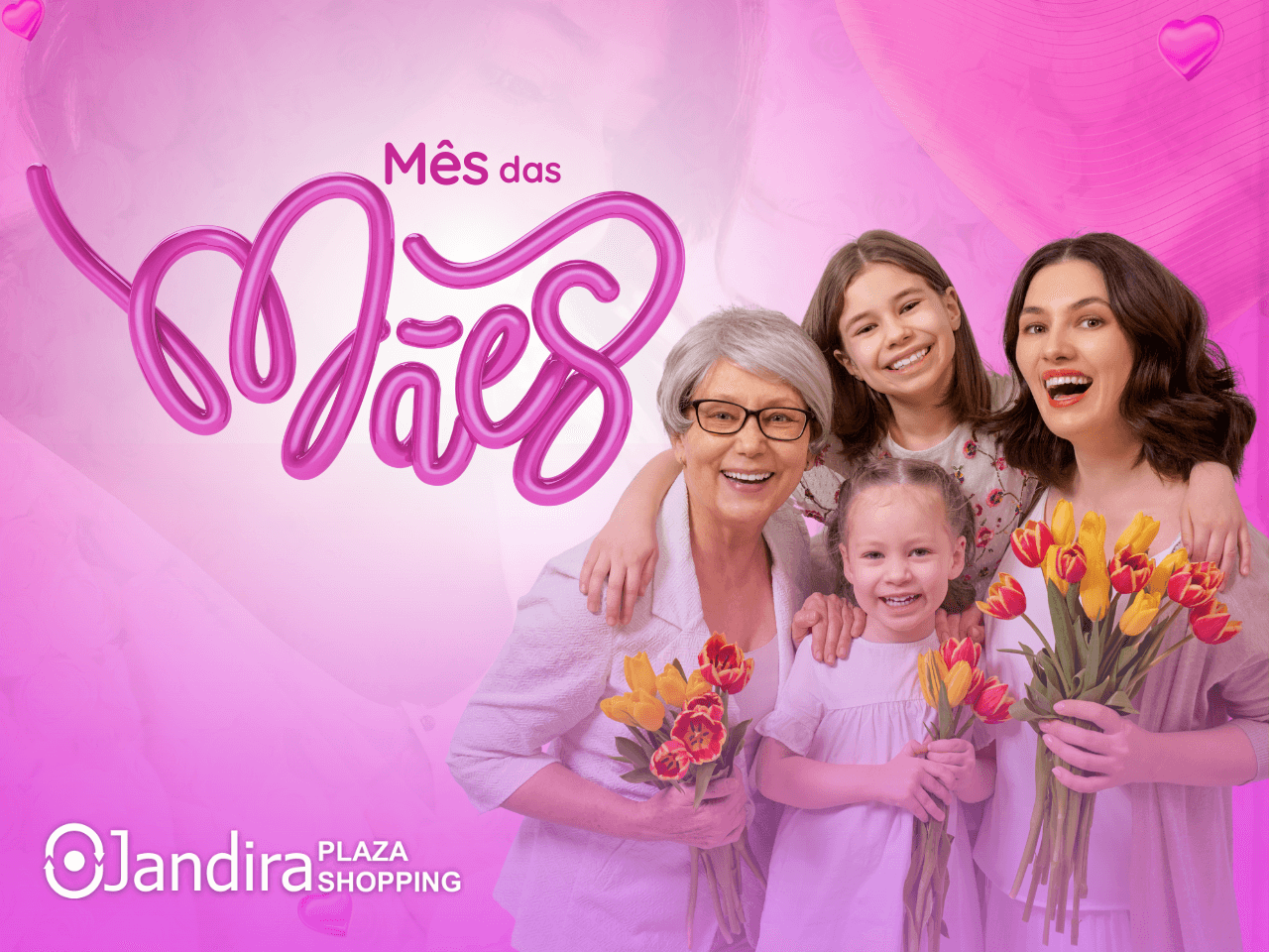 Dia das Mães é no Jandira Plaza Shopping!